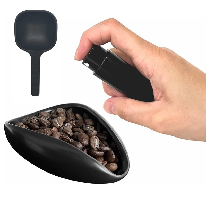 Coffee Tea Jar Set - مجموعة زجاجات رذاذ ملعقة كوب قياس