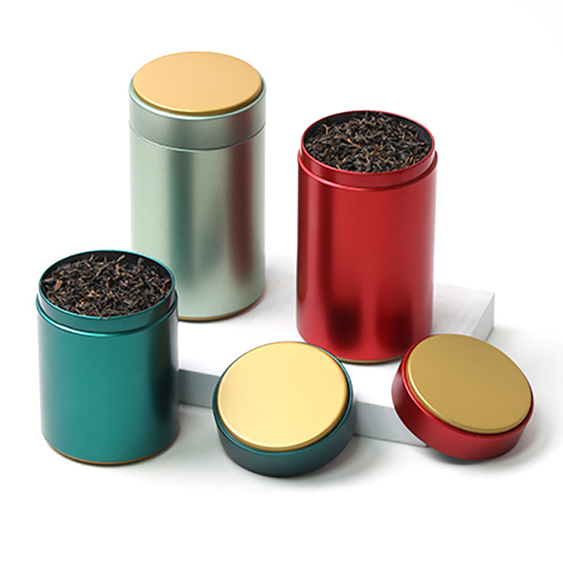 Coffee Tea Sugar Canister Set - صندوق شاي محمول مختوم بلون ثابت