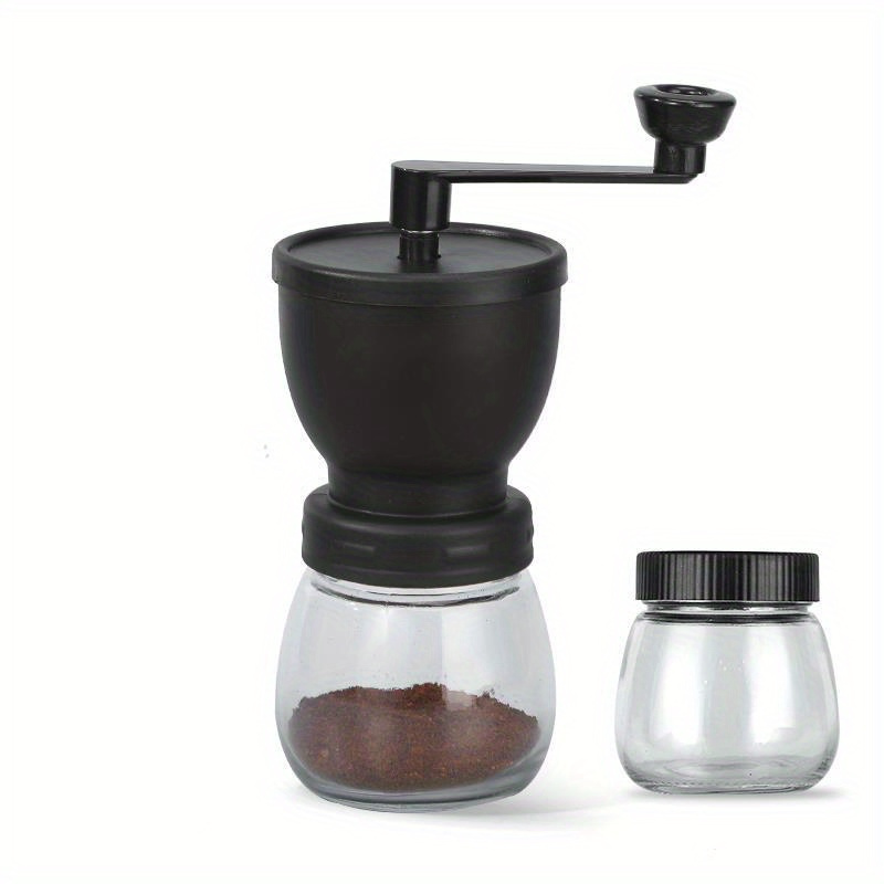 Burr Hand Grinder - مطحنة قهوة يدوية محمولة مع وعاء