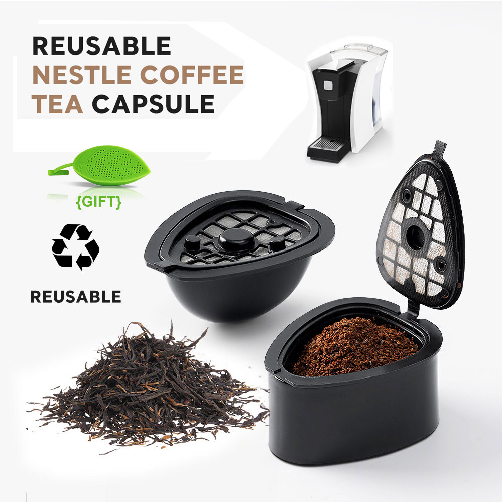 Coffee Tea Mix - كبسولة شاي ستل قابلة لإعادة الاستخدام
