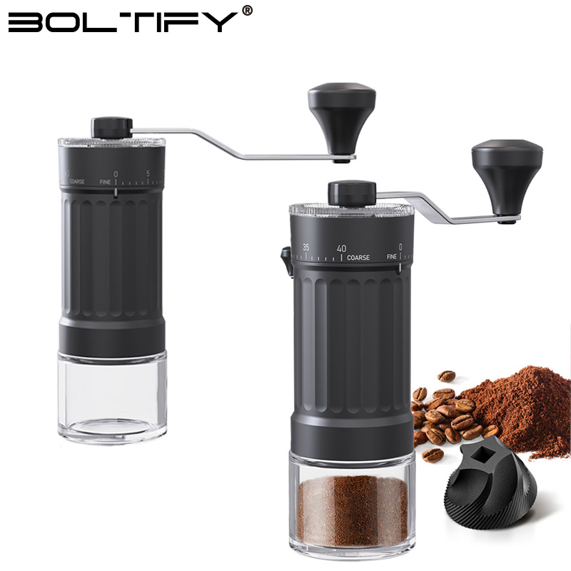 Burr Hand Grinder - مطحنة قهوة يدوية قابلة للتعديل من
