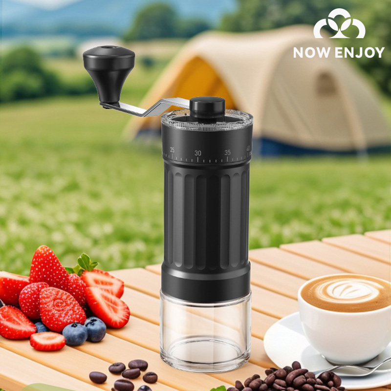 استمتع الآن بمطحنة القهوة اليد - مراجعة Burr Hand Grinder وسعره