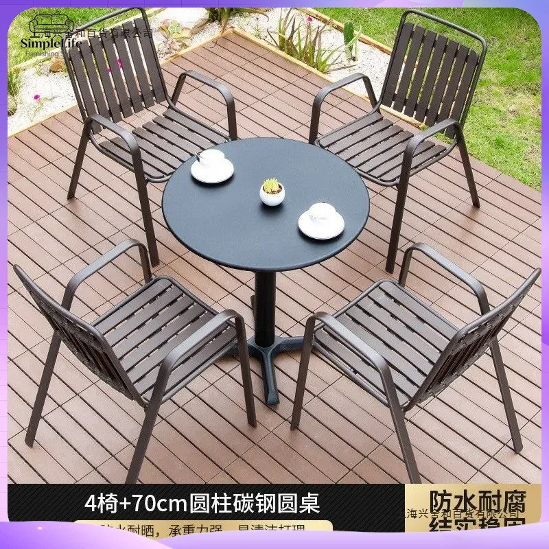 طاولة قهوة خشبية خارجية للشرفة - مراجعة Coffee Tea For Garden وسعره