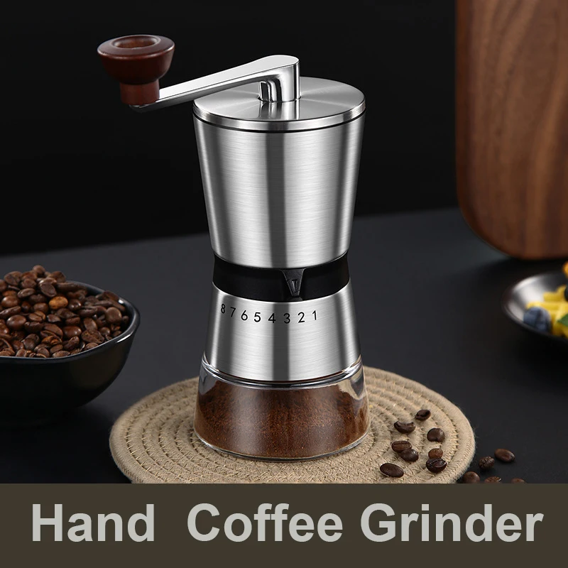 مطحنة قهوة يدوية قابلة للتعديل - مراجعة Burr Hand Grinder وسعره