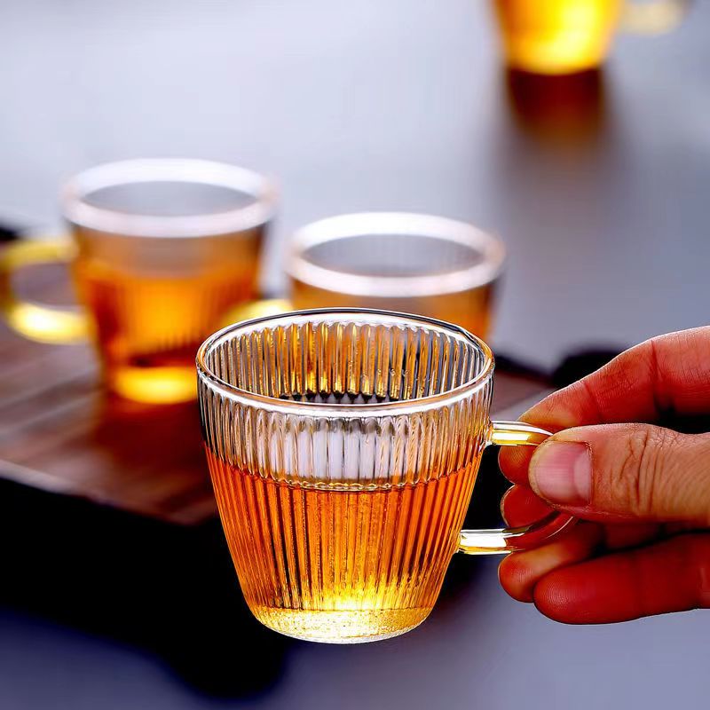 مقاومة للحرارة الزجاج فنجان شا - مراجعة Coffee Tea Mix وسعره