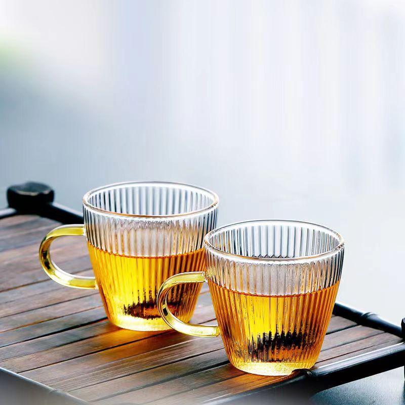 مقاومة للحرارة الزجاج فنجان شا - مراجعة Coffee Tea Mix وسعره