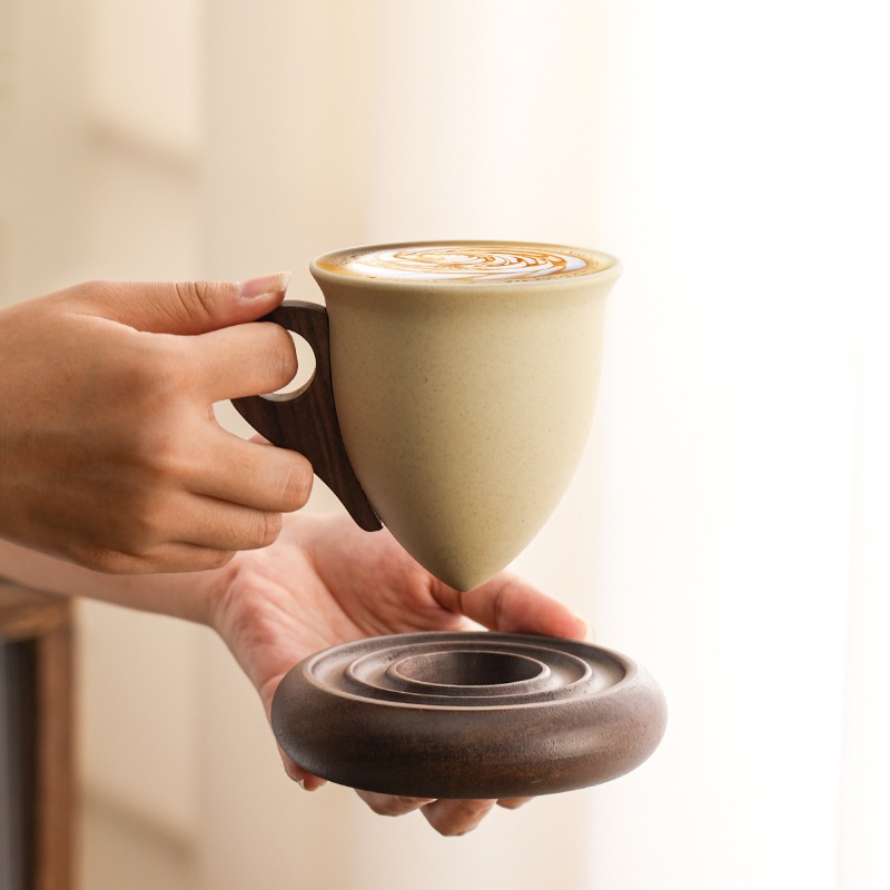 كوب قهوة إبداعي من السيراميك ا - مراجعة Coffee Tea For Garden وسعره