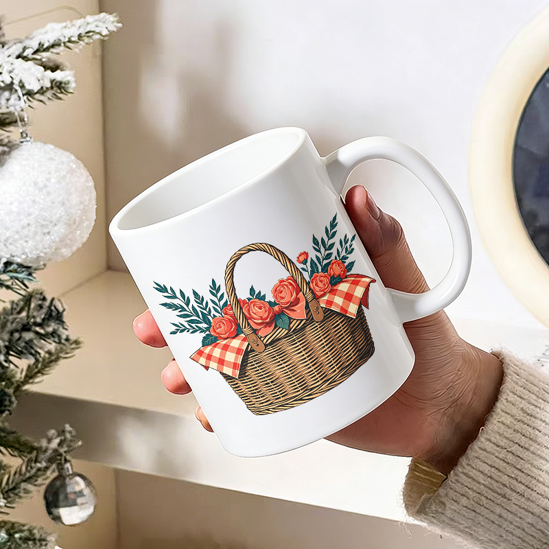 طقم أكواب، كوب سيراميك بتصميم  - مراجعة Coffee Tea Gift Basket وسعره