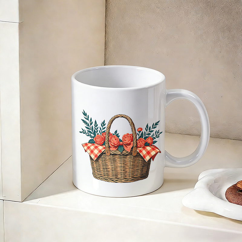طقم أكواب، كوب سيراميك بتصميم  - مراجعة Coffee Tea Gift Basket وسعره