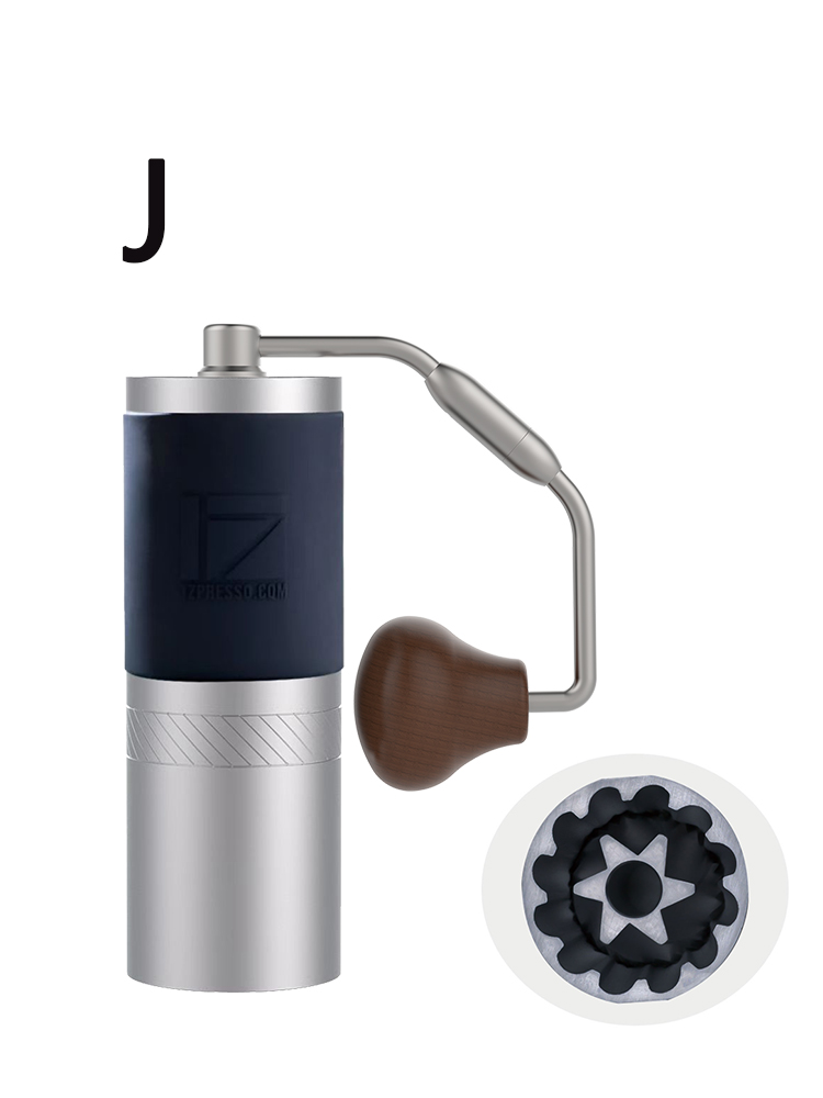 1Zpresso J مطحنة القهوة اليدوي - مراجعة Burr Hand Grinder وسعره