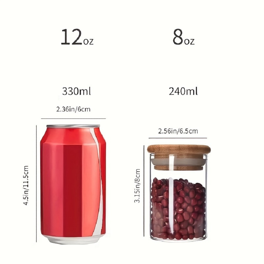 برطمان تخزين زجاجي محكم الغلق  - مراجعة Coffee Tea Sugar Container Set وسعره