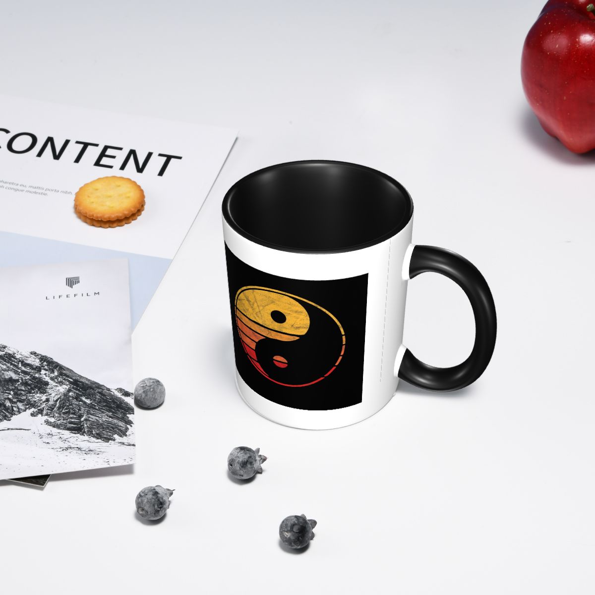 الفكاهة خمر يين يانغ 80 الحد ا - مراجعة Coffee Tea Yin Yang وسعره
