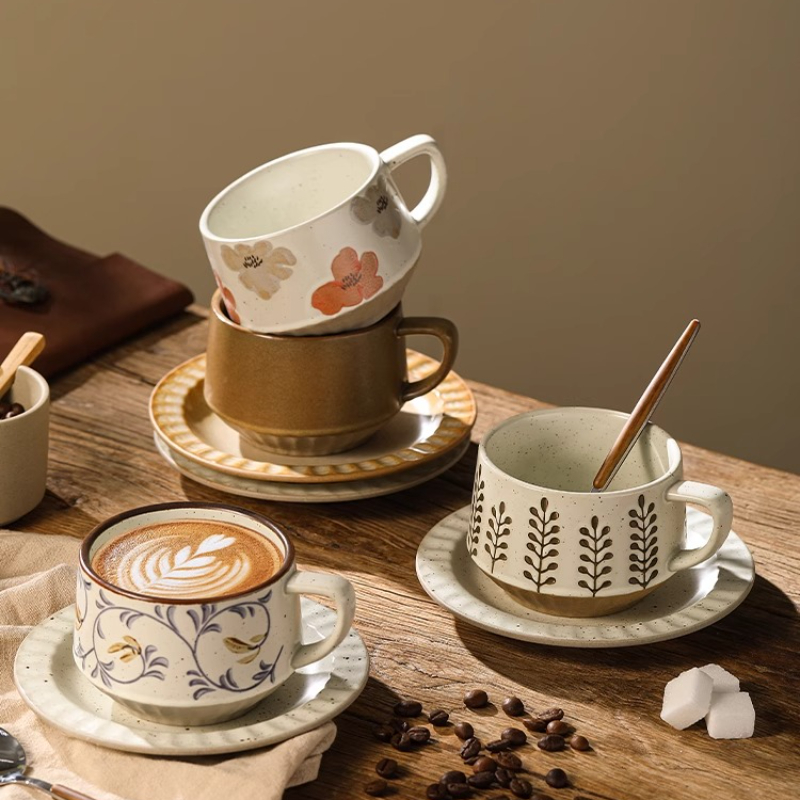 الرجعية كوب سيراميك الفخار الخ - مراجعة Coffee Tea Mix وسعره