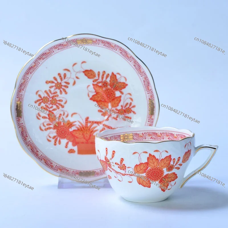 طقم فنجان قهوة وصحن بتصميم سلة - مراجعة Coffee Tea Gift Basket وسعره
