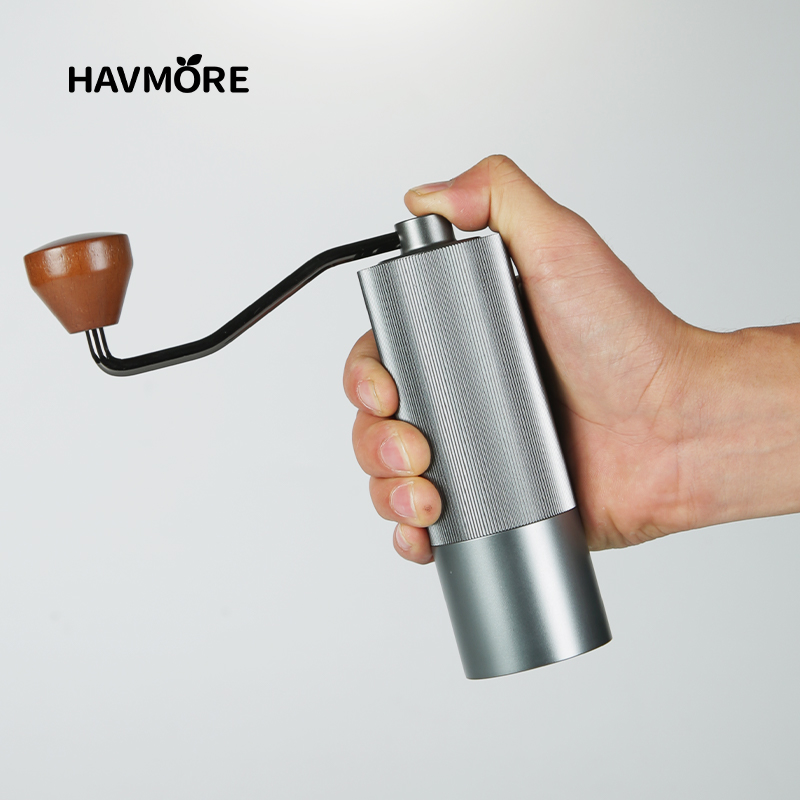 مطحنة القهوة اليدوية 304 الفول - مراجعة Burr Hand Grinder وسعره