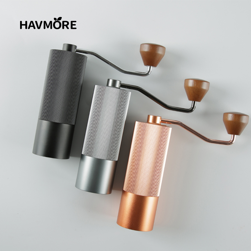 مطحنة القهوة اليدوية 304 الفول - مراجعة Burr Hand Grinder وسعره