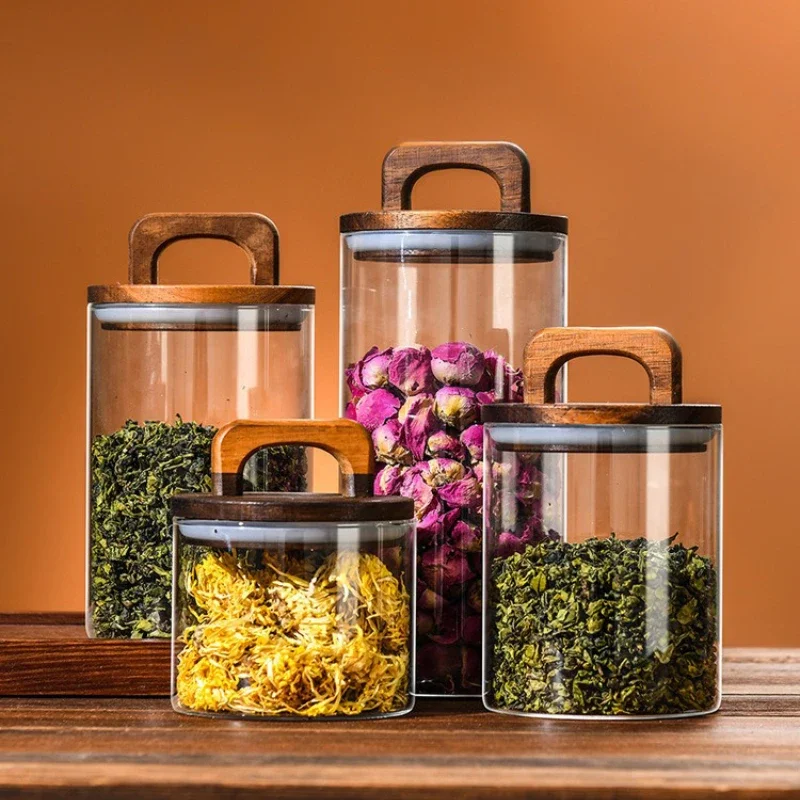 جرة زجاجية شفافة مع غطاء من ال - مراجعة Coffee Tea Sugar Container Set وسعره