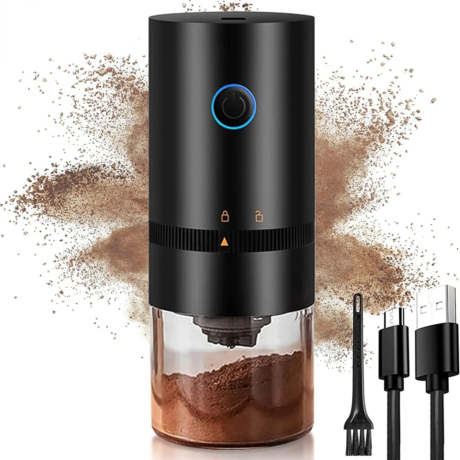 مطحنة قهوة من النوع سي شحن احت - مراجعة Burr Hand Grinder وسعره