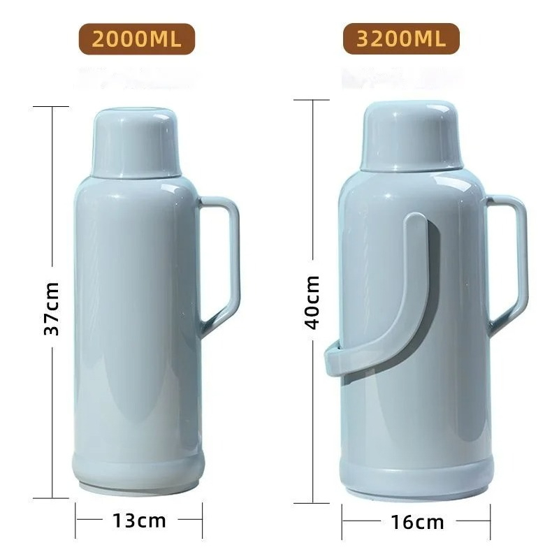 قارورة ترمس كبيرة السعة للحفاظ - مراجعة Coffee Tea For Garden وسعره