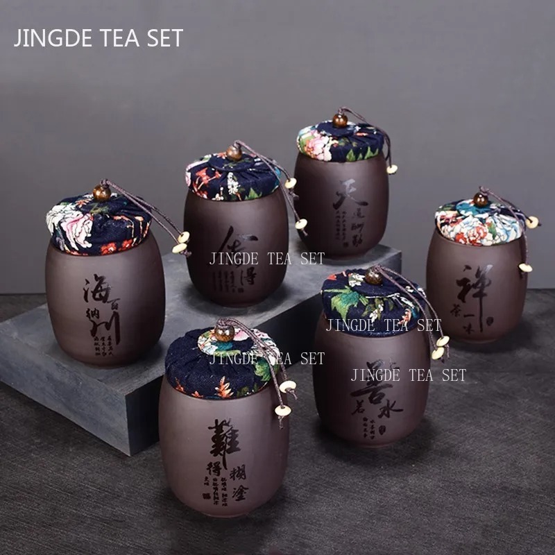 الصينية الأرجواني الرمال الصغي - مراجعة Coffee Tea Jar Set وسعره