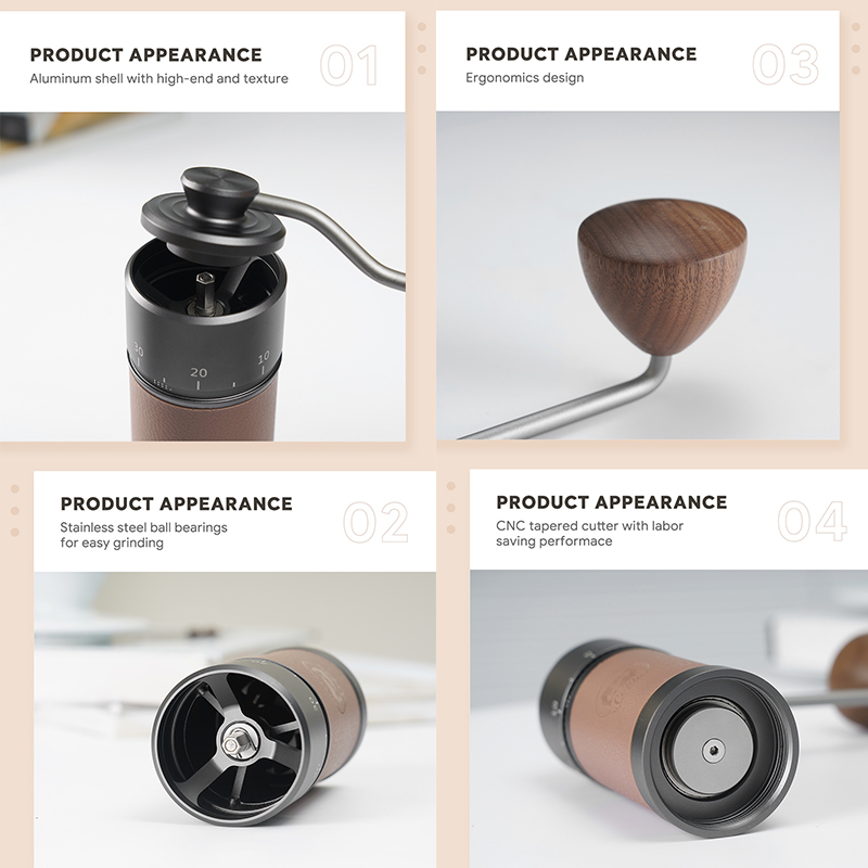 مطحنة القهوة اليدوية icafilas  - مراجعة Burr Hand Grinder وسعره