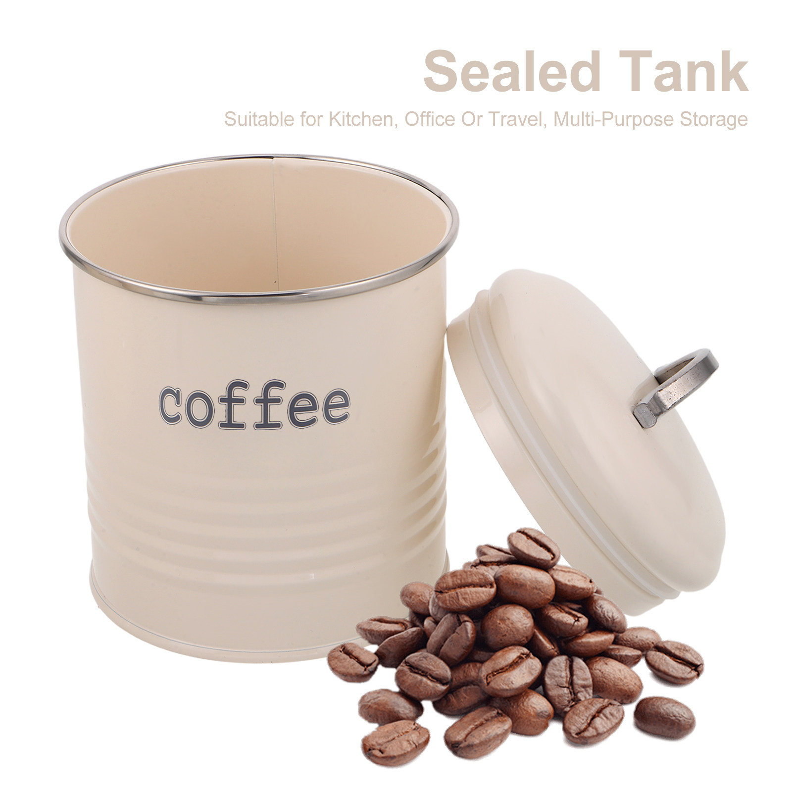 مجموعة من 3 حاويات محكمة الإغل - مراجعة Coffee Tea Sugar Container Set وسعره
