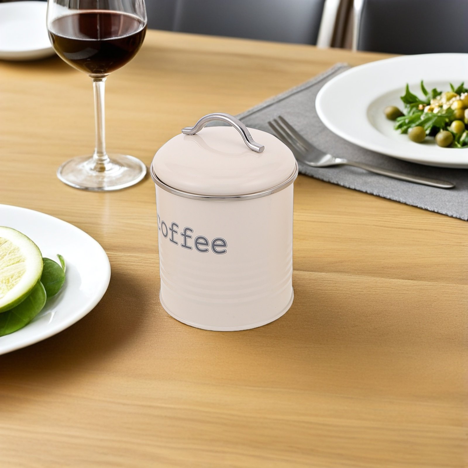 مجموعة من 3 حاويات محكمة الإغل - مراجعة Coffee Tea Sugar Container Set وسعره